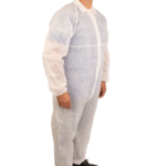 SAFEWEAR PP COVERALL COLLAR ZIP