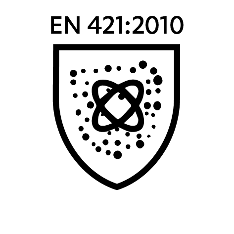 Schutz vor radioaktiven Partikeln / EN 421