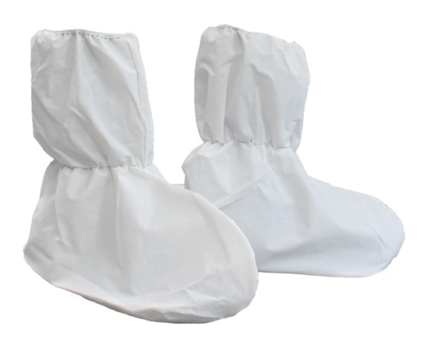 photo produit surchaussures blanc – SURBOTTES SAFEWEAR HAUTES IMPERMÉABLES AVEC SEMELLE
