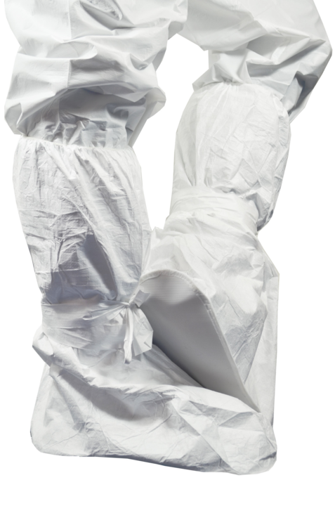 photo produit surchaussures blanc / blanc – SURBOTTES SAFEWEAR TYVEK + PVC SEMELLE PVC