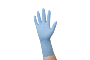 foto de producto guantes azul – GUANTES DE NITRILO SAFETOUCH® LONG