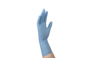 foto de producto guantes azul – GUANTES DE NITRILO SAFETOUCH® LONG