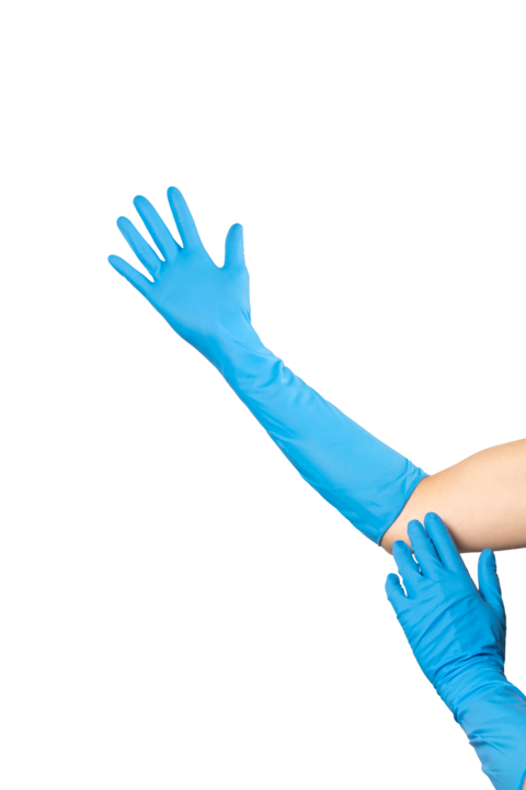 photo produit gants bleu – GANT NITRILE SAFETOUCH® 400