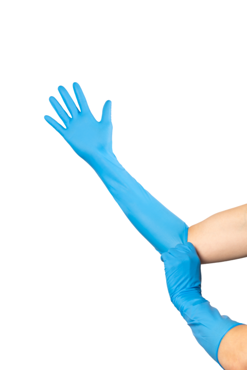 photo produit gants bleu – GANT NITRILE SAFETOUCH® 400