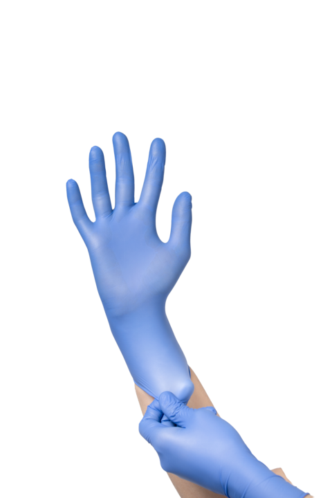 photo produit gants bleu violet – GANT NITRILE SAFETOUCH® SLIM