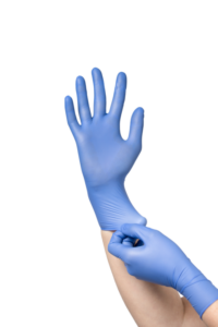photo produit gants bleu violet – GANT NITRILE SAFETOUCH® SLIM