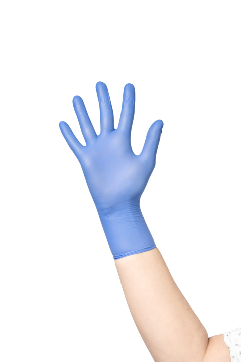 photo produit gants bleu violet – GANT NITRILE SAFETOUCH® SLIM