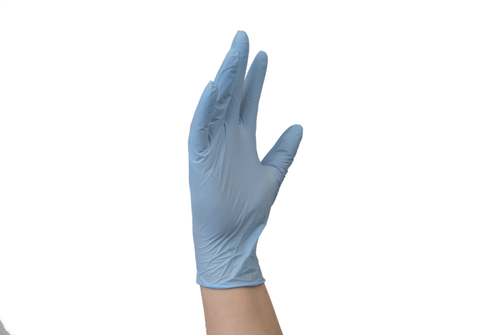 photo produit gants bleu – GANT NITRILE SAFETOUCH® VITALS