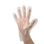 Produktfoto handschuhe transparent – PE HANDSCHUH 270 MM
