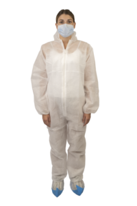 photo produit vêtements blanc – COMBINAISON SAFEWEAR PP CAGOULE À ZIP