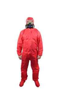 photo produit vêtements rouge – COMBINAISON HOP'SAFE PRO TYPE 5/6