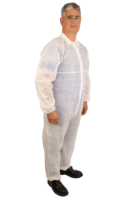 photo produit vêtements blanc – COMBINAISON SAFEWEAR PP COL À ZIP