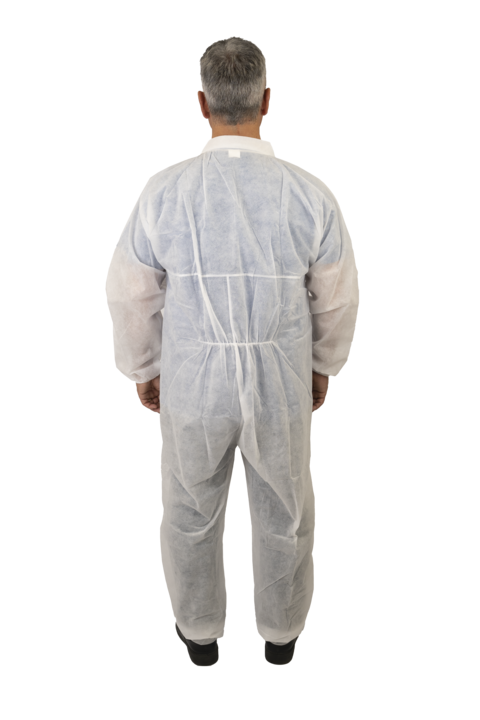 photo produit vêtements blanc – COMBINAISON SAFEWEAR PP COL À ZIP