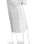 foto prodotto indumenti bianco – CAMICE SAFEWEAR PP 40 G/M² ZIP 1 TASCA