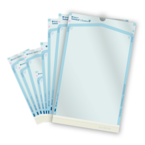 Produktfoto produkte für die sterilisation hellblau (transparent) – SAFESEAL® QUATTRO STERILISATIONSBEUTEL