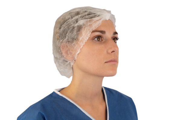 photo produit coiffants blanc – CHARLOTTE CLIP KOLMI® PP 15G/M²