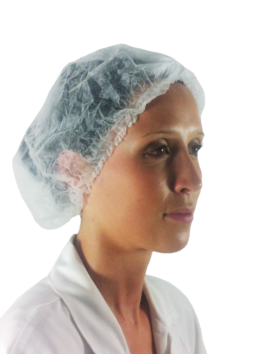 photo produit coiffants blanc – CHARLOTTE CLIP KOLMI® PP 10G/M²