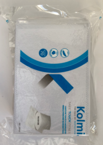 photo produit hygiène et soins blanc – GANT DE TOILETTE SAFECARE AIGUILLETÉ