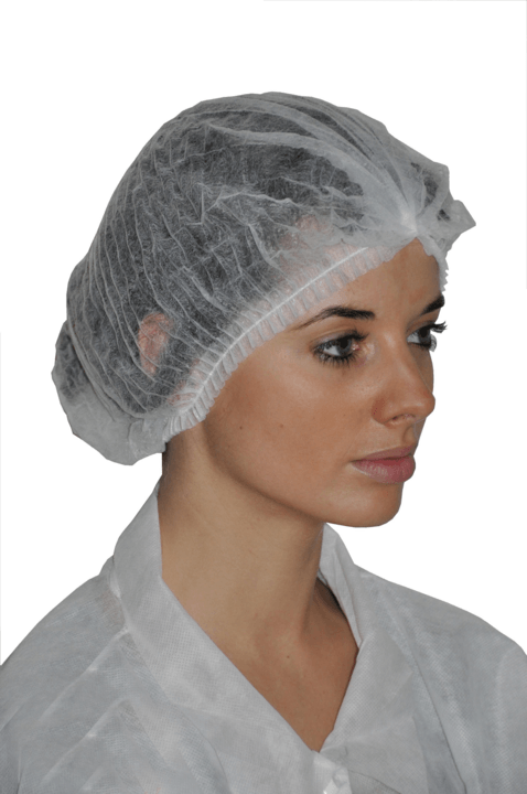 photo produit coiffants blanc – CHARLOTTE CLIP SAFEWEAR PP 12 G/M²