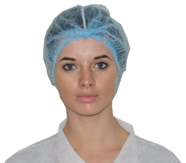 photo produit coiffants bleu – CHARLOTTE CLIP SAFEWEAR PP 12 G/M² DÉTECTABLE