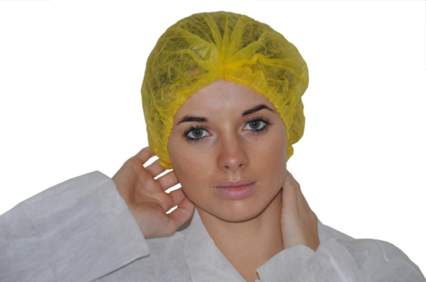 photo produit coiffants blanc – CHARLOTTE CLIP SAFEWEAR PP 12 G/M²