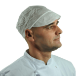 product photo head covers white – SAFEWEAR SIMPLE CAP PP