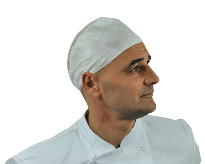photo produit coiffants blanc – CALOT SAFEWEAR PP ÉLASTIQUÉ