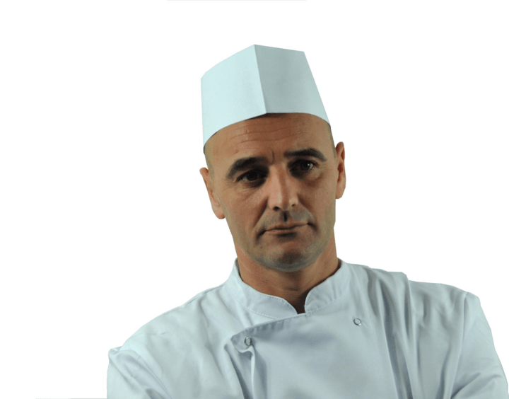 product photo head covers white – SAFEWEAR PAPER SURGEON CAP