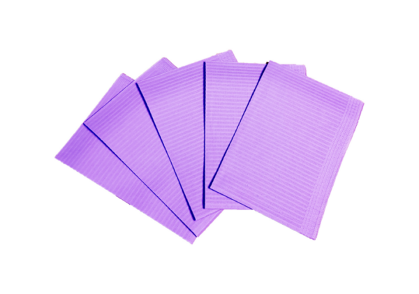 photo produit dentaire aqua – BAVOIR DENTAIRE DRY-BACK 3 PLIS EN VRAC