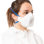 foto prodotto maschere bianco / blu – MASCHERA SAFEMASK® FIT+PRO FFP2 NR