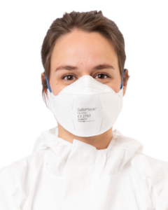 photo produit masques blanc / bleu – MASQUE FFP2 NR SAFEMASK® FIT+PRO