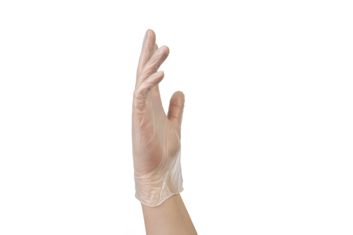 photo produit gants transparent – GANT VINYLE SAFETOUCH® EVERSTRONG POUDRE