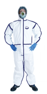 photo produit vêtements blanc / bleu – COMBINAISON WEEBACK® TYPE 5/6