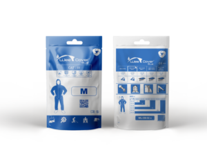 embalaje ropa azul oscuro – MONO WEECOVER® BLUE TIPO 5/6