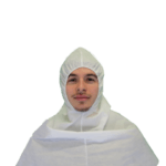 Produktfoto kleidung weiß – SAFEWEAR PP OVERALL KRAGEN REIßVERSCHLUSS