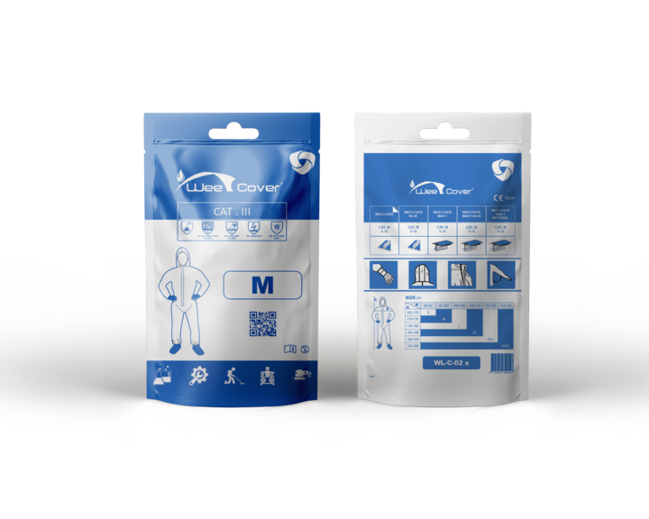 conditionnement vêtements blanc – COMBINAISON WEECOVER® TYPE 5/6