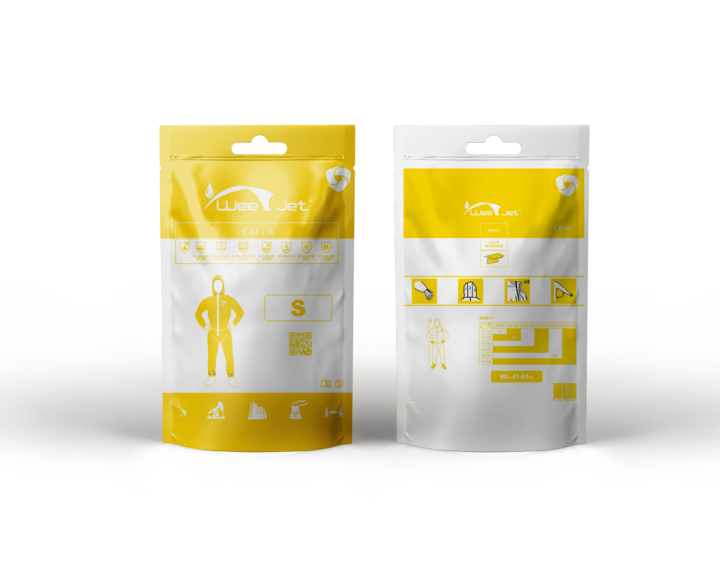 verpakking kleding geel – WEEJET® OVERALL TYPE 3/4/5/6