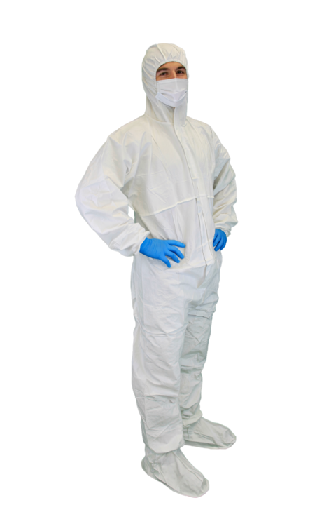 photo produit vêtements blanc – COMBINAISON WEEPRO® LABO INTEGRAL TYPE 5/6
