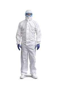 photo produit vêtements blanc – COMBINAISON WEEPRO® LABO STERILE TYPE 5/6