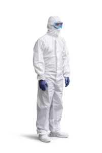 photo produit vêtements blanc – COMBINAISON WEEPRO® LABO STERILE TYPE 5/6