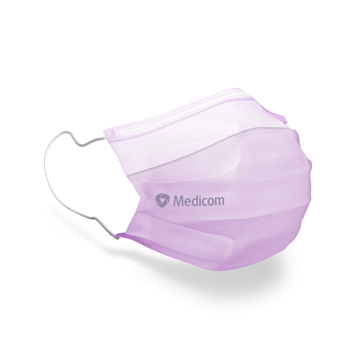 photo produit masques lavande – MASQUE À ÉLASTIQUES TYPE IIR SAFE+MASK® SOFSKIN